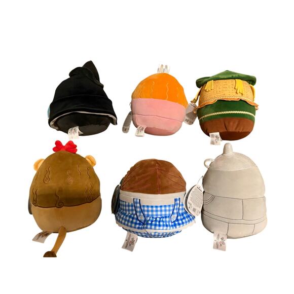 NWT Wizard of Oz lot of Squashmallow set of 6 Dorothy Christmas gift for fans - Picture 5 of 14